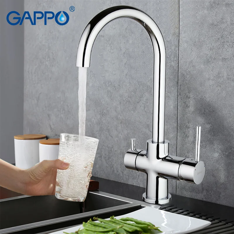 

GAPPO waterfilter taps kitchen faucet mixer taps water faucet kitchen sink mixer bronze water tap sink torneira cozinha GA1052-8