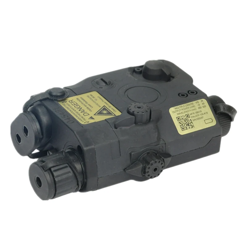 Tactical PEQ 15 LA-5 Чехол для аккумулятора+ красный лазерный нейлон для 20 мм черный DE FG