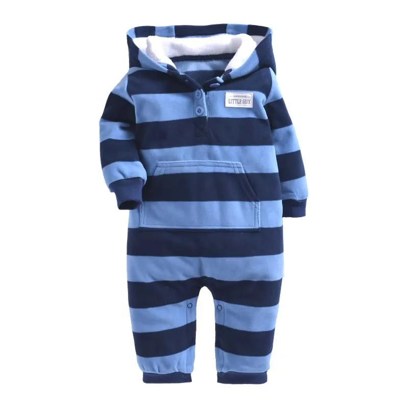 Весенняя одежда для малышей флисовая с капюшоном младенцев осенняя из