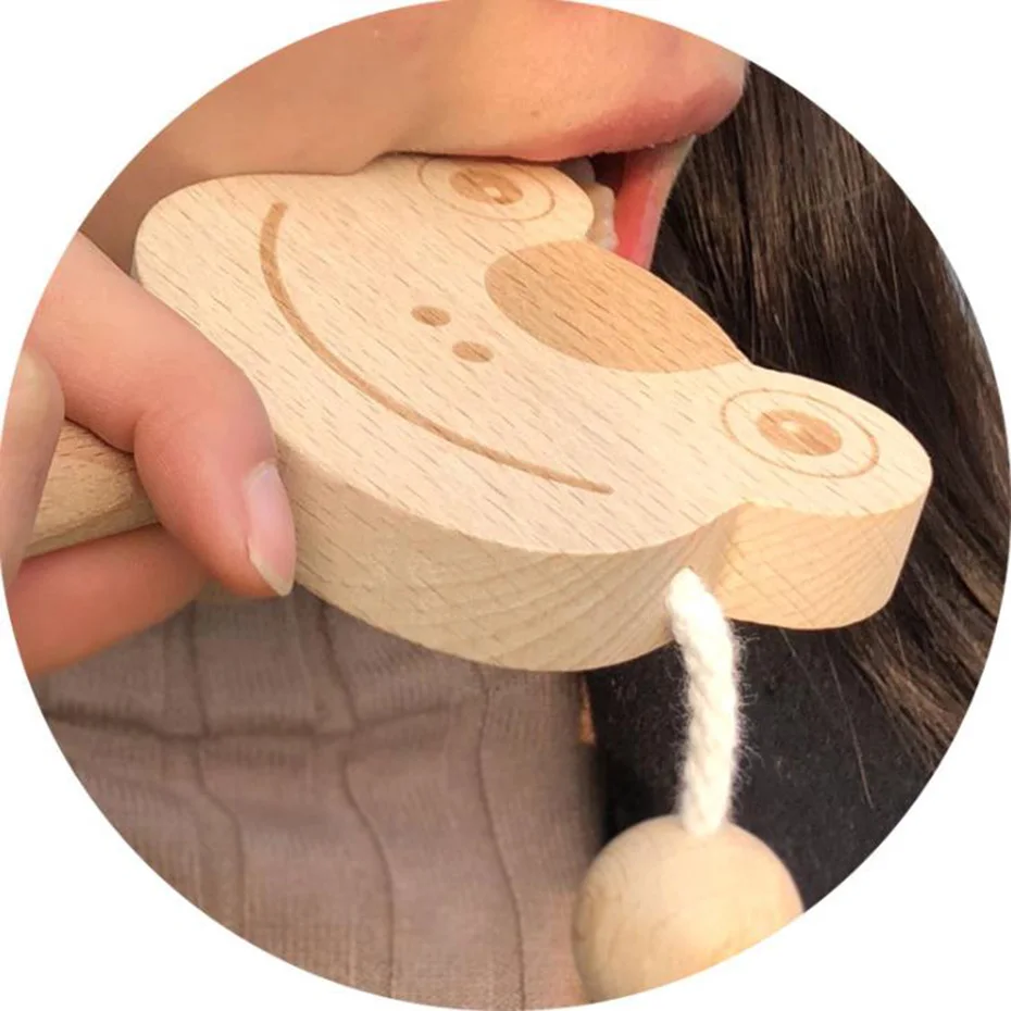 1 шт. бука игрушки жевательные в виде милых животных Погремушка Еда Класс