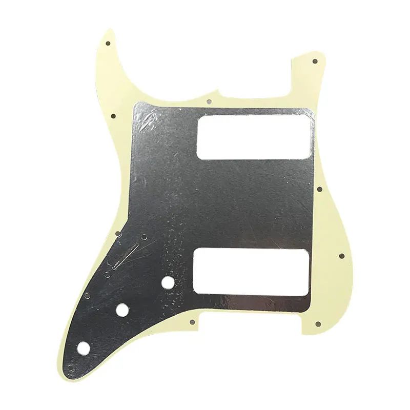 Pleroo отличное качество гитарные части 2 P90 гитара Stratocaster накладку для нас 11 винтовых отверстий Страт 2 P90 звукоснимателями