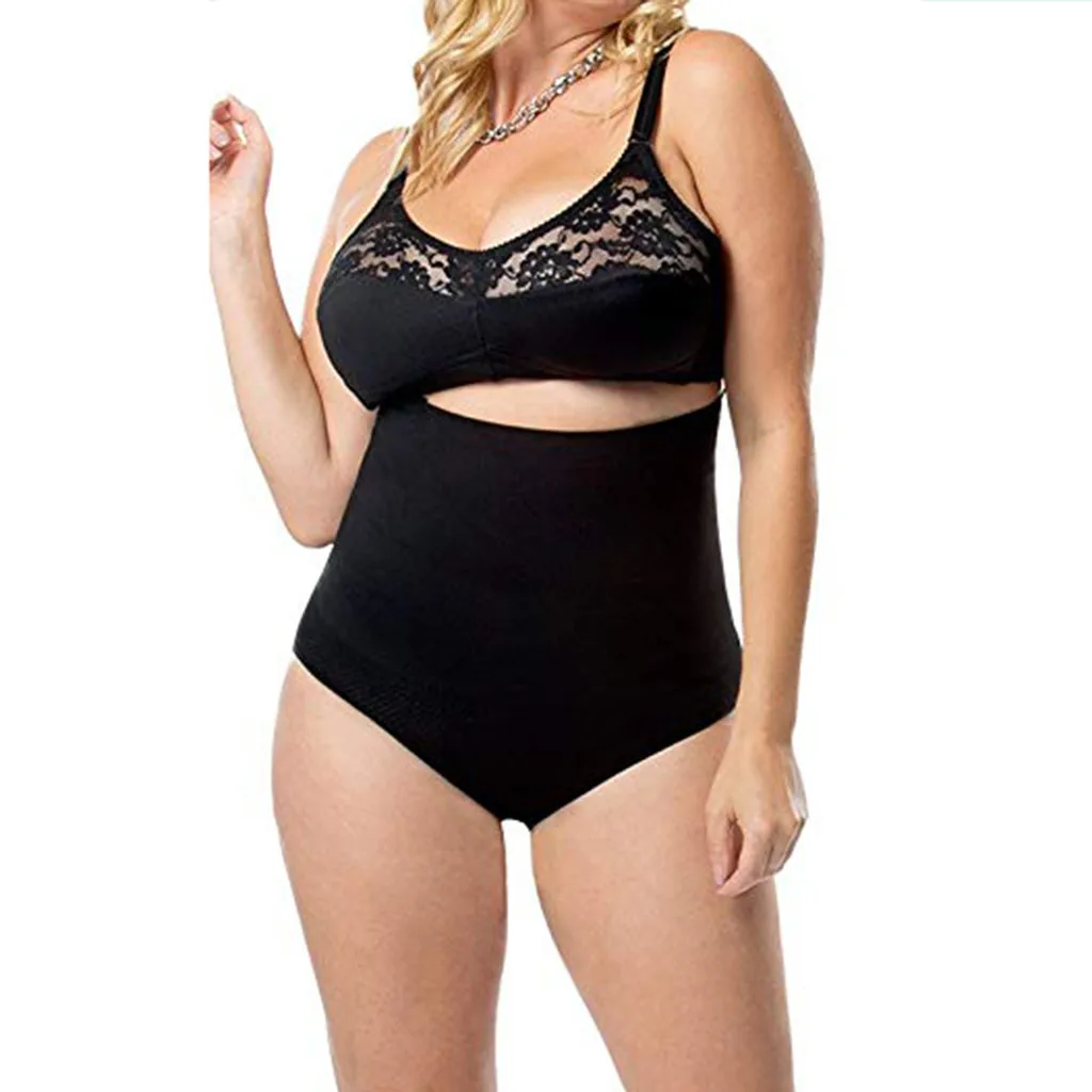 Бесшовные женские одноцветные ультра тонкие трусики с высокой талией