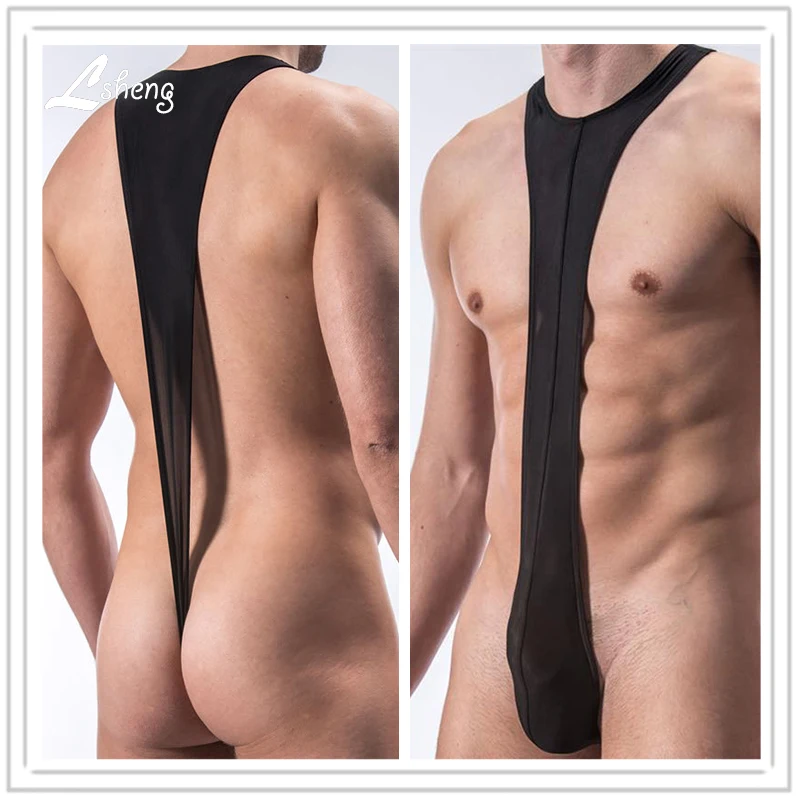 Мужские трусы на бретельках полупрозрачные Трусы стринги мужские боди|men shaper|men