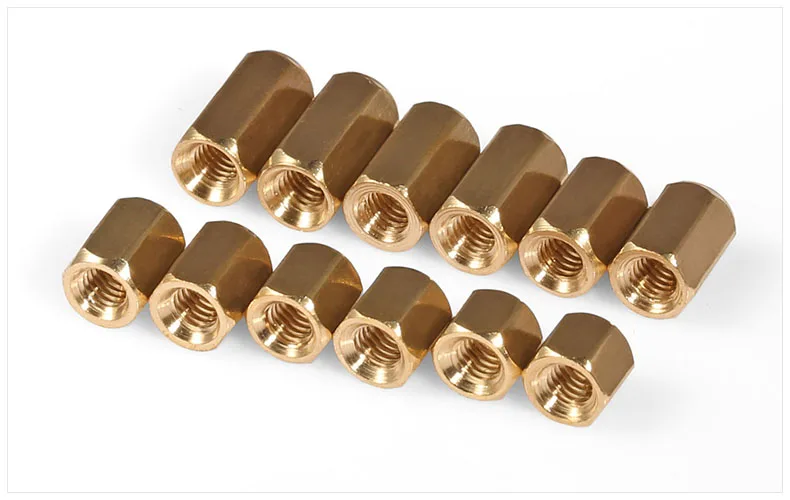 Полый Медный столб M3 PCB монтажные столбы шестигранные m3 двойной проходной * (4 ~ 100)