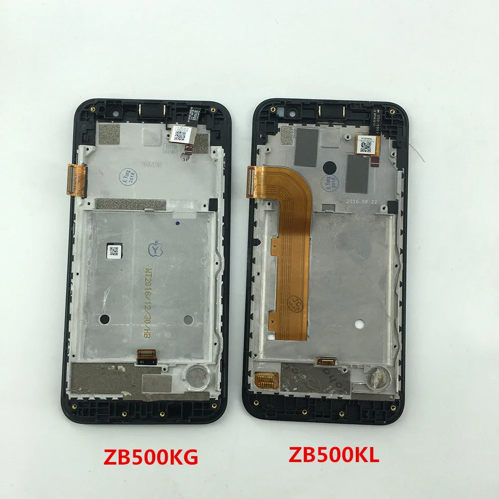 5" INCH LCD Display + Touch Screen panel Digitizer Assembly frame replacement For Asus Zenfone Go ZB500KL Z00AD ZB500KG Z00BD
