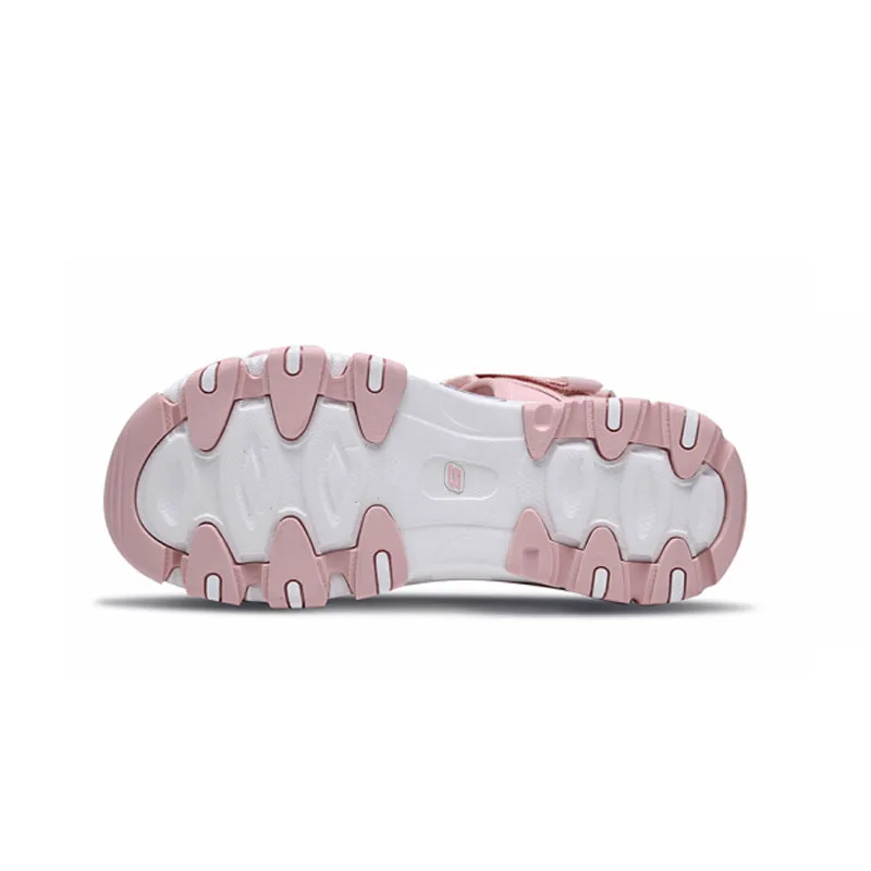 Skechers/женские летние сандалии; Новое поступление; красивые уличные женские спортивные сандалии на платформе; Летняя обувь на танкетке; 88888160-LTPK