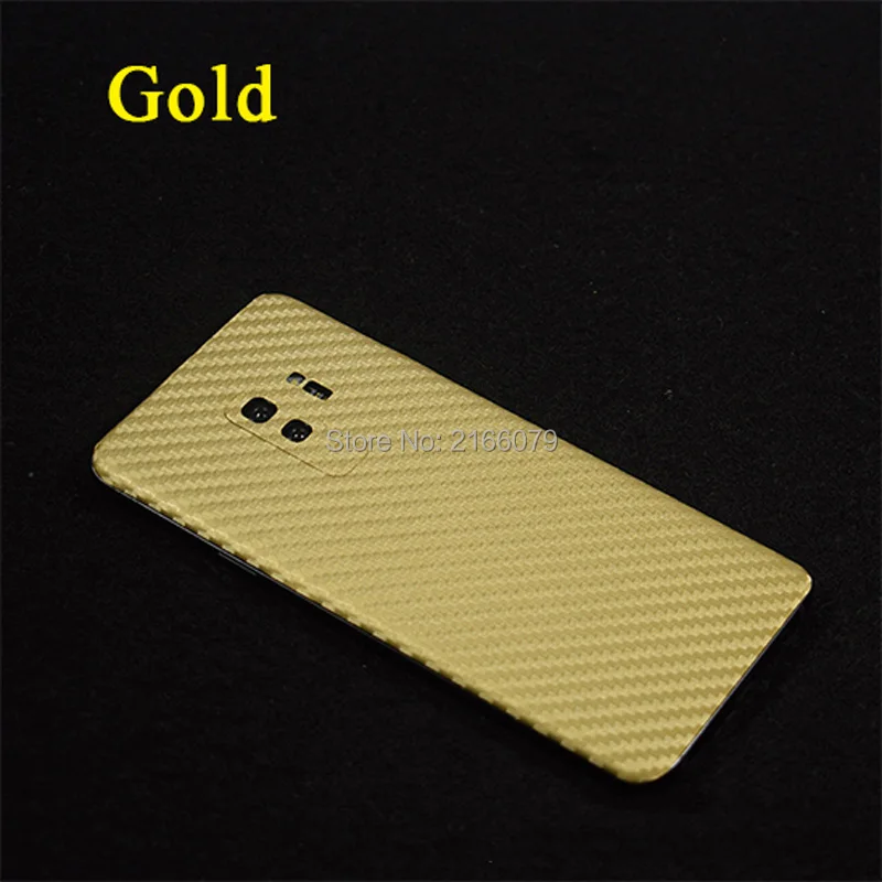For Samsung Galaxy S9 / Plus S9plus New Full Back Decal Skin 3D Carbon Fiber Phone Protective Sticker Film |