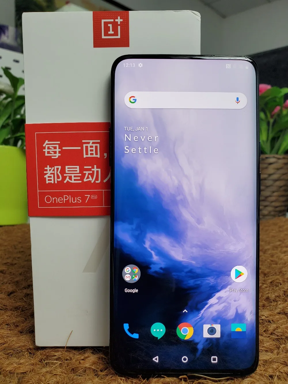 Смартфон Oneplus 7 Pro с глобальной ПЗУ, 6 ГБ, 128 ГБ, Snapdragon 855, 6,67 дюйма, AMOLED экран, 48мп, тройная камера, 30 Вт, зарядное устройство, NFC, 4000 мА/ч