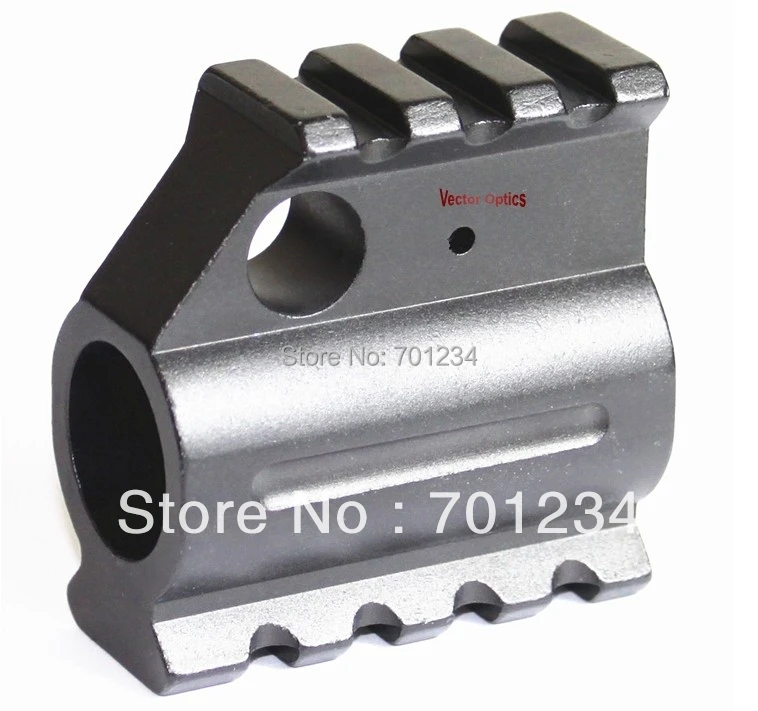 Косой Стандартный высокопрофильный газовый блок с двойными направляющими 20 мм