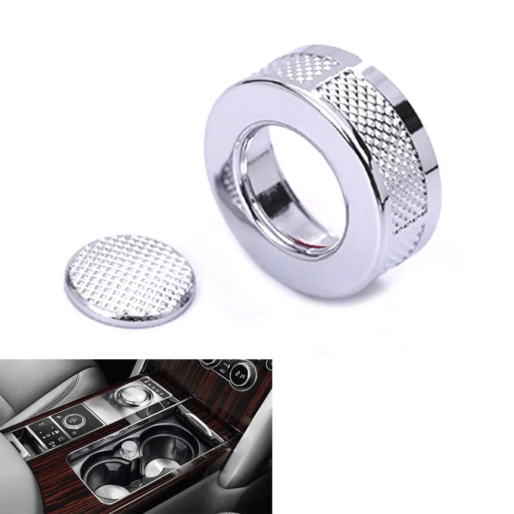 

2x ABS Car Console Cigar Cigarette Lighter Decoration Trim Cover For Land Rover Range Rover Car Interior Mouldings Styling