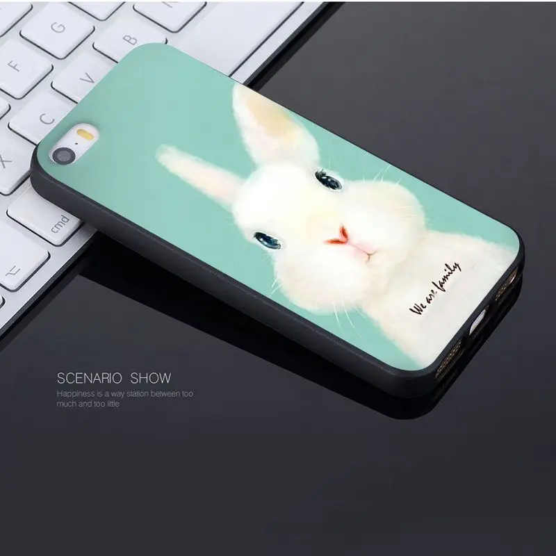 6 Yinuoda для iphone 7, 6 X чехол с мультяшным котом, милой мышкой, Свинкой, крысой, котом, собакой, Роскошный чехол для телефона для iphone 7, X, 6, 6 S, 8 Plus, 5, 5S, SE, 5C - Цвет: 6