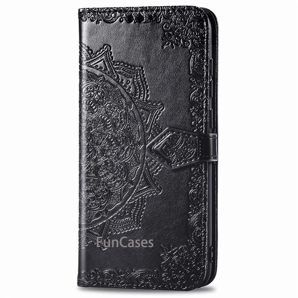 Флип раскладный Кожаный чехол Чехол для huawei Y6 2019 (2019) Coque Y 6 Prime чехол-футляр в виде
