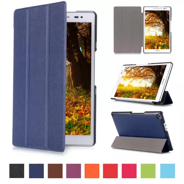 darkblue Модный защитный чехол для планшета Asus ZenPad 8 8,0 дюймов Z380 Z380C Z380M Z380KL чехол с подставкой+ ручка - Цвет: darkblue