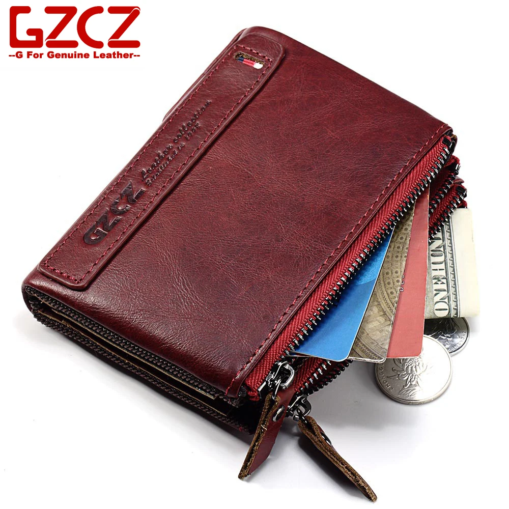 100% натуральная кожа Для мужчин кошельки из коровьей кожи короткие кошелек