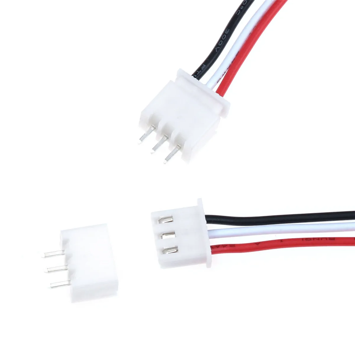 10 комплектов 3 контактный разъем Mini Micro JST XH 2 54 мм с проводным кабелем 24AWG длиной 150