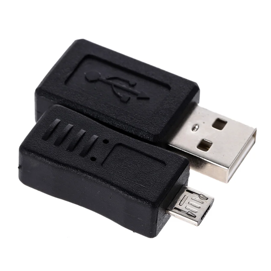 10 шт. OTG 5pin F/M мини USB микро адаптер конвертер штекер-гнездо гаджеты | Компьютеры и