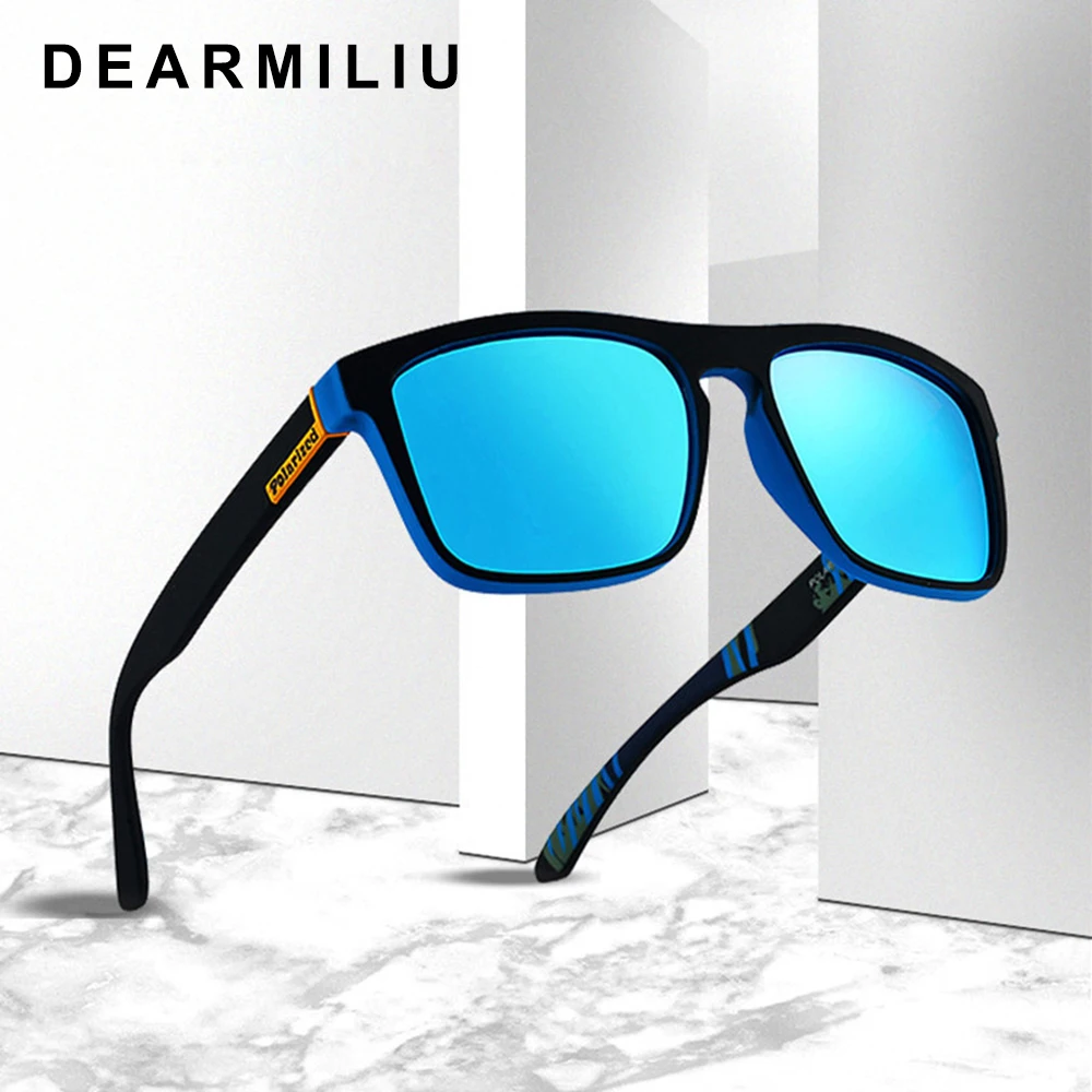 Солнцезащитные очки DEARMILIU Мужские поляризационные для вождения в стиле ретро
