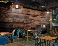 beibehang custom photo wallpaper mural wood block together wood grain bar restaurant cafe background wall papers home decor