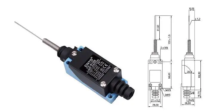 4 шт./лот высококачественный оригинальный CNTD TZ 8169 Wobble Arm концевой