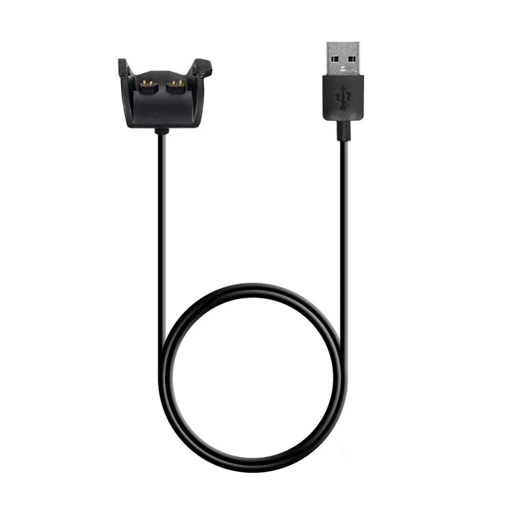 Hot USB Power Charger Cable for Garmin vivosmart HR Fast Charging Dock 1m Data Cord VIVOSMART HR+ Approach X40 Watch | Электроника