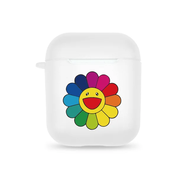 26 Цветы лимон Gudetama самолет мальчик собака шаблон Мягкий чехол из ТПУ для Apple Airpods 1/2 Bluetooth беспроводные наушники сумка коробка - Цвет: 26