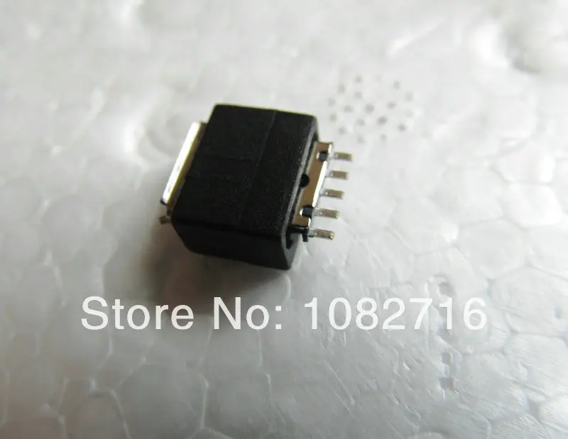 5 компл./лот сделай сам черный прямой USB b Micro Female контактов переходник разъем с