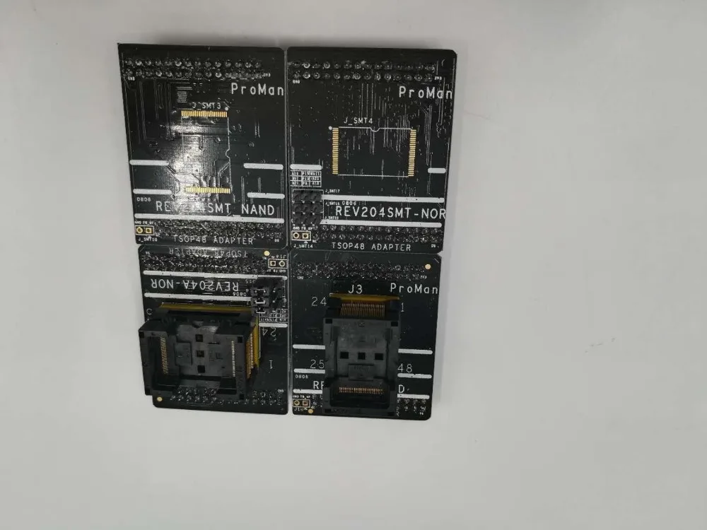 Новый Proman программист NAND флэш-чип для NOR TSOP48 TSOP56 BGA63 BGA64 BGA107 BGA130 программа с