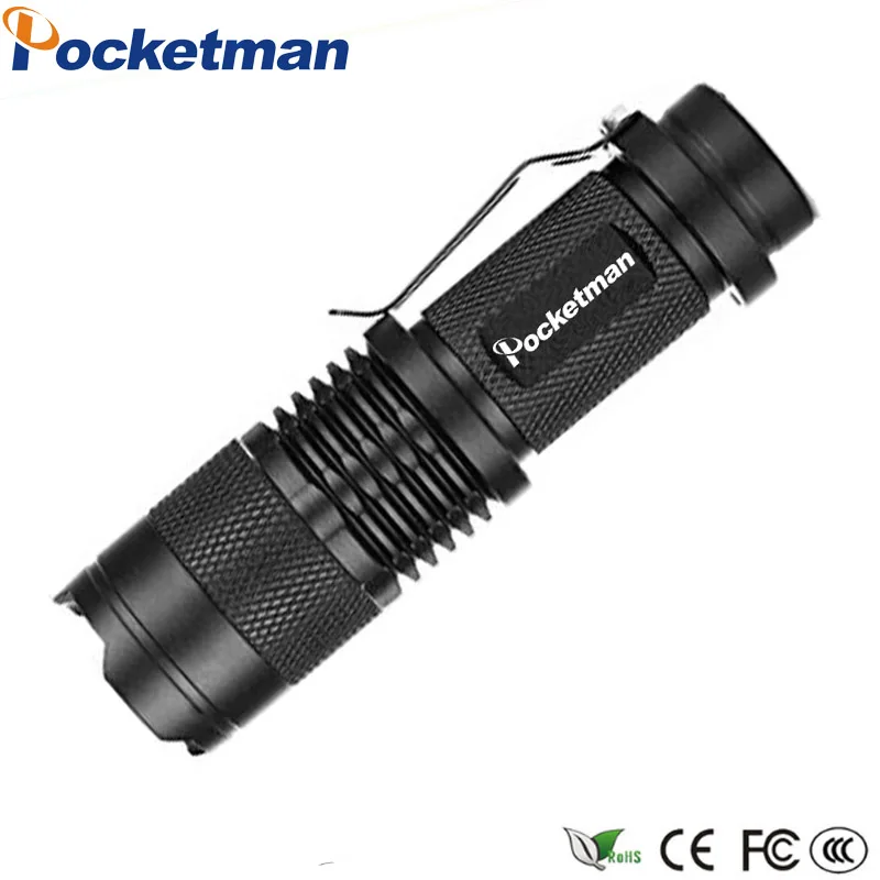 Type C Портативный Удобный мощный светодиодный светильник-вспышка XM-L фонарь Zoomable linternas Flash светильник карманный светодиодный фонарь для охоты черный - Испускаемый цвет: Type C