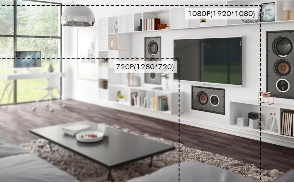 Hiseeu HD 4CH 1080N 5в1 AHD DVR комплект CCTV система 2 шт 720 P/1080 P AHD-двухсторонняя Водонепроницаемая камера 2MP P2P комплект видеонаблюдения