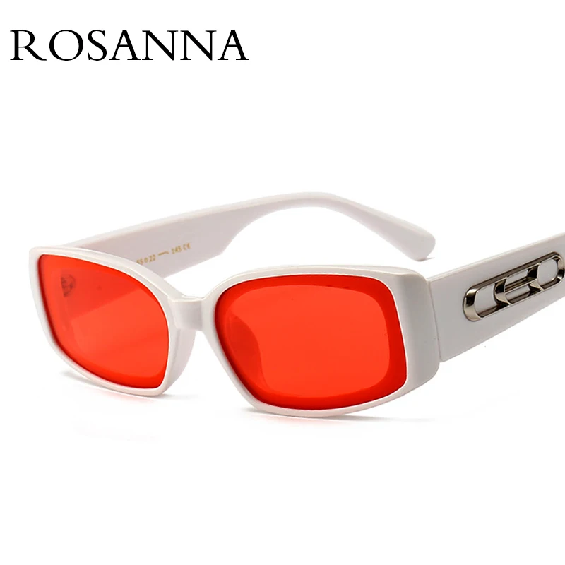 Женские прямоугольные солнцезащитные очки ROSANNA винтажные брендовые