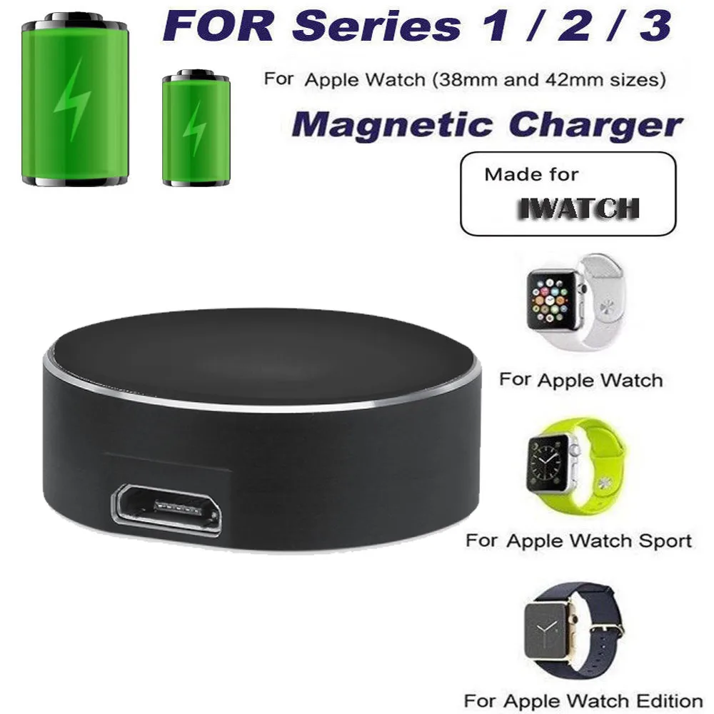 Часы Беспроводной Магнитный Зарядное устройство Подставка для Apple Watch серии