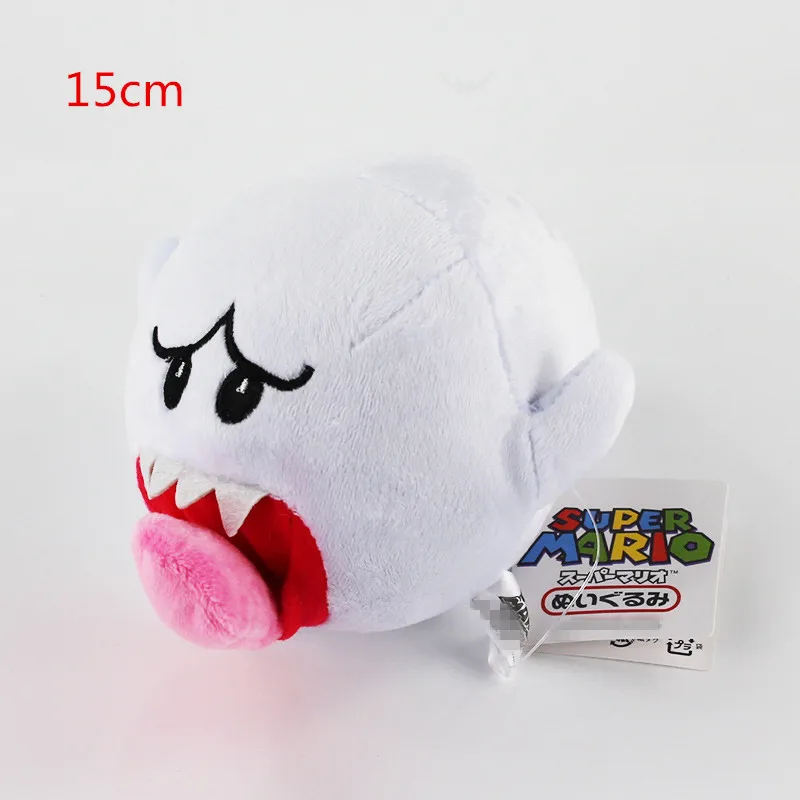 no tail 15cm 8-21 см Супер Марио Bros игра милые Goomba плюшевые куклы игрушки Луиджи Марио приведение бу троопа черепаха бомба мягкая для детей - Цвет: no tail 15cm