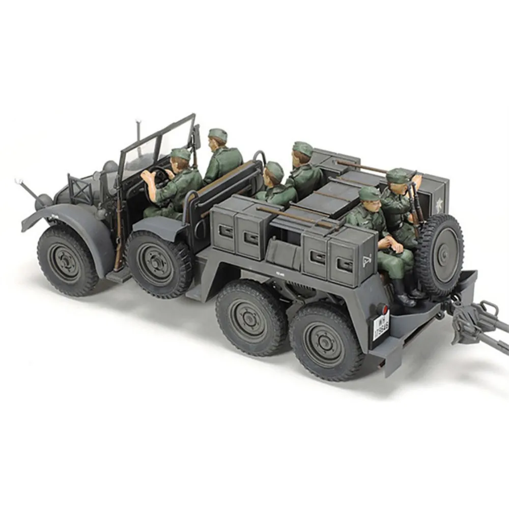 Tamiya 32580 1/48 немецкий 6x4 буксировочный грузовик Kfz 69 с 3 7 см Pak Военная сборка AFV