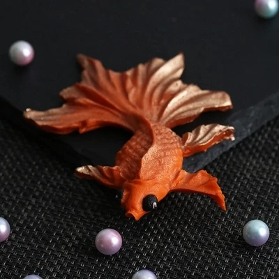 Формочка PRZY Goldfish силиконовая форма для ловли рыбы карпа сахарное ремесло Fondant