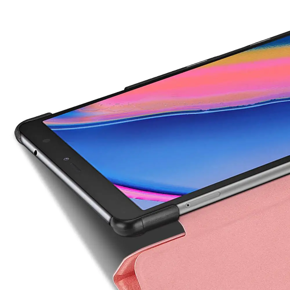 DUX DUCIS для samsung TAB A 8,0 P200-P205 из искусственной кожи чехол анти-падение Защитная подставка с карандашом держатель функция сна r60