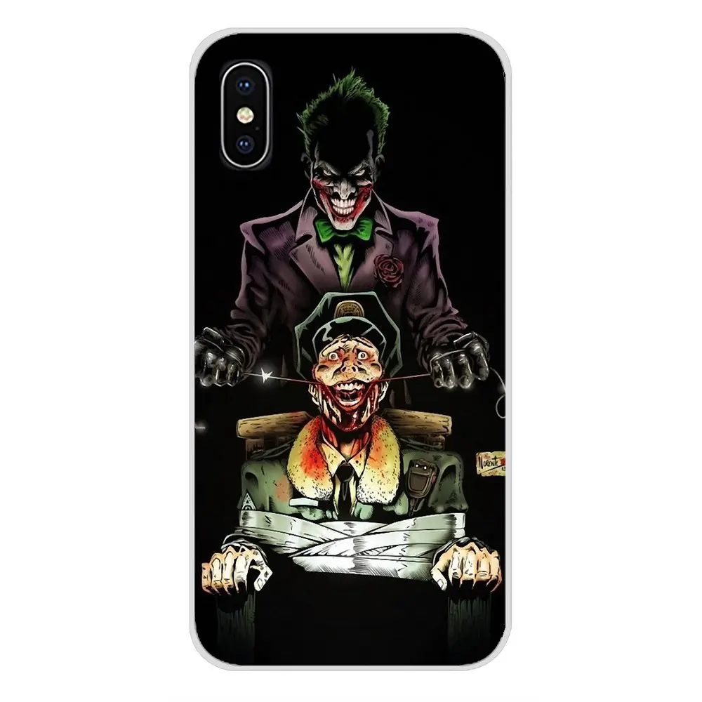 Marvel Batman joker для Motorola Moto X4 E4 E5 G5 G5S G6 Z Z2 Z3 G3 G2 C Play Plus Аксессуары чехлы телефонов |