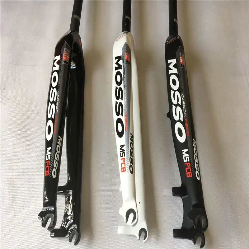 MOSSO MTB Карбоновая вилка 26/27. 5/29er Горные DH Велосипедная вилка Bicicletas жесткая передняя вилка для горного велосипеда