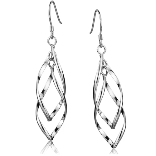 925 серебро серьги Нежный стиль 2 шт. = 1 pair/lot|earings|earrings zirconearrings metal |
