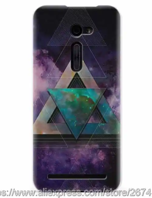 22 узор Модные прозрачные пластиковые жесткий Картина чехол для Asus Zenfone 2 ZE500CL