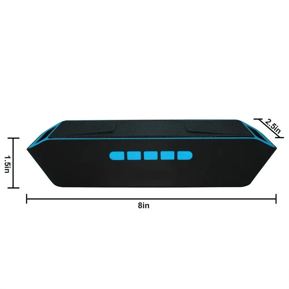 Беспроводная Bluetooth Колонка 208 сабвуфер Usb колонка mp3 плеер портативный динамик