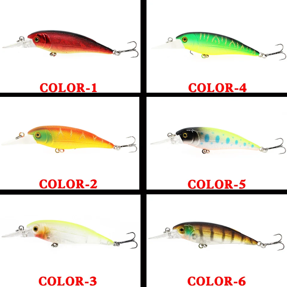 Новое поступление 1 шт рыболовные приманки 6 цветов в наличии мини-приманка 4 см/3 2