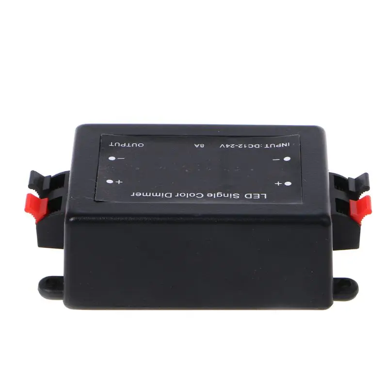 DC 12 V-24 V 8A светодиодный одинарный Цвет диммер для Светодиодный светильник полосы LiRF с пультом дистанционного управления