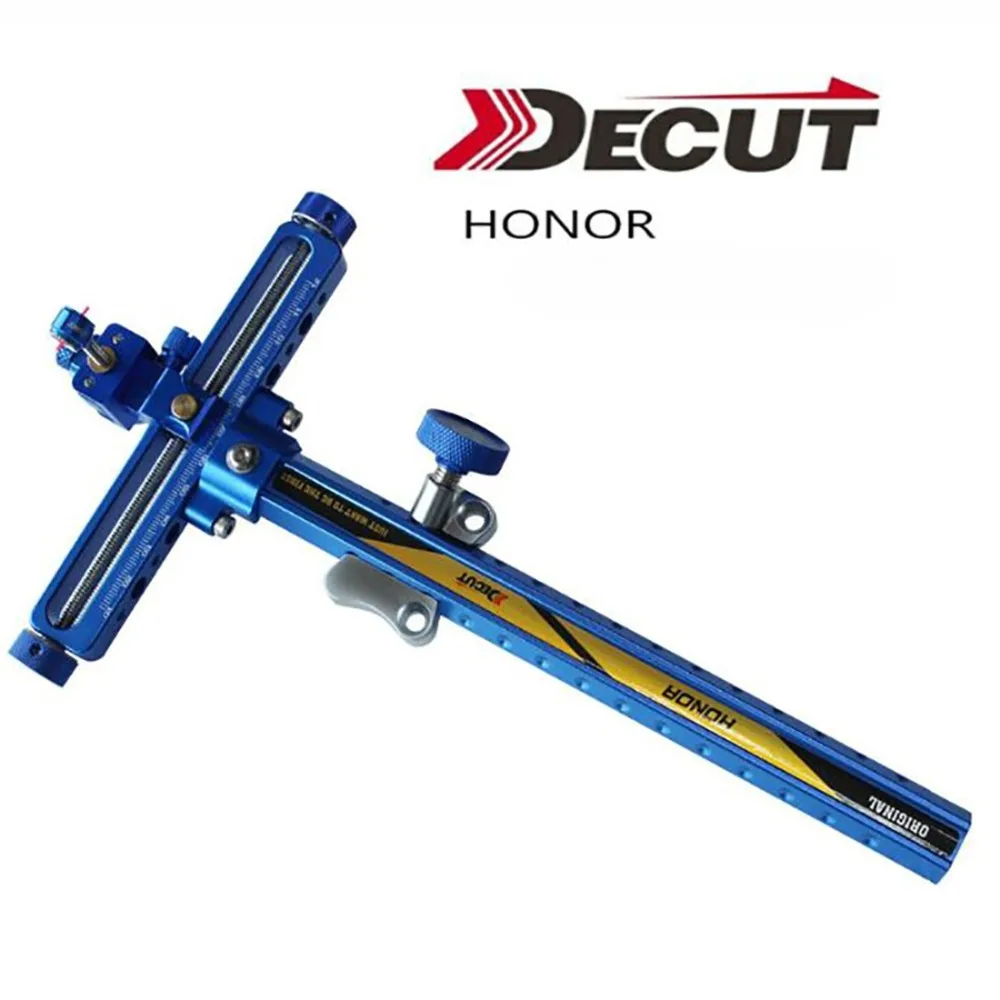 DECUT 1 pin изогнутый лук прицел Алюминиевый сплав правая левая рука Цель Точка