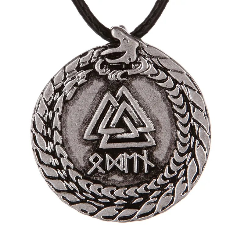 Амулет викинга Valknut Rune Celtics Дракон Тотем Норс украшения с рунами | Отзывы и видеообзор