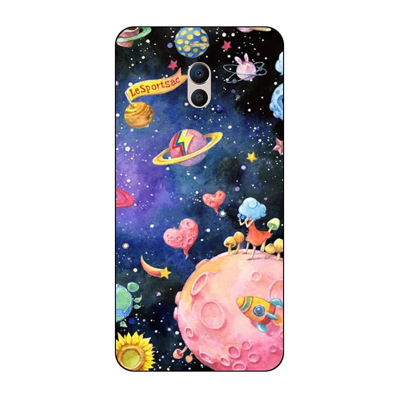 Силиконовый чехол для Meizu M6 Note с крутым принтом мягкий TPU Meilan телефона M 6 M721H 16 ГБ 32
