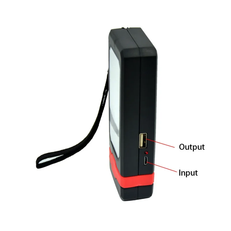 Рабочий светильник на солнечной энергии с USB зарядкой Автомобильный аварийный