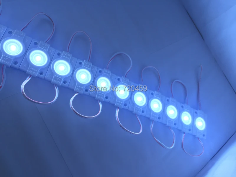 Светодиодный модуль 2 Вт 12 В постоянного тока белый цвет высокая яркость 20 шт.