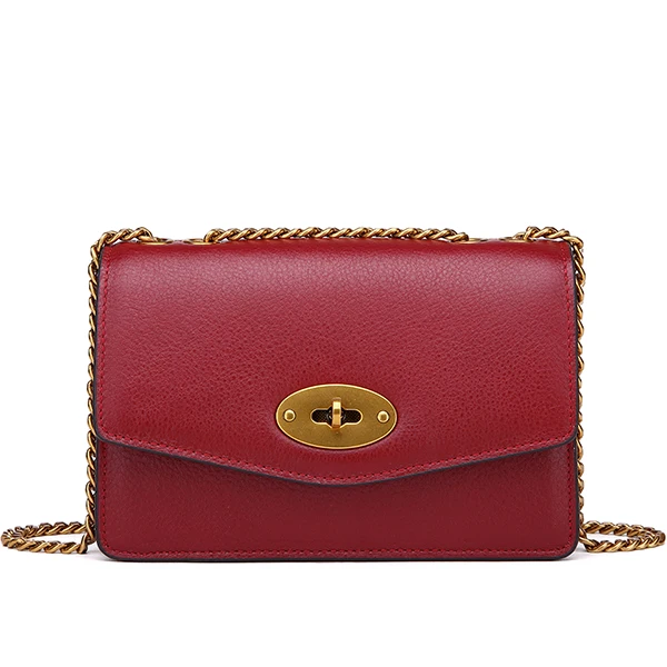 wind red NEVEROUT женские сумки через плечо для женщин из натуральной кожи сумка на плечо Женские однотонные маленькие сумки с клапаном женская сумка-мессенджер для девочек - Цвет: wind red