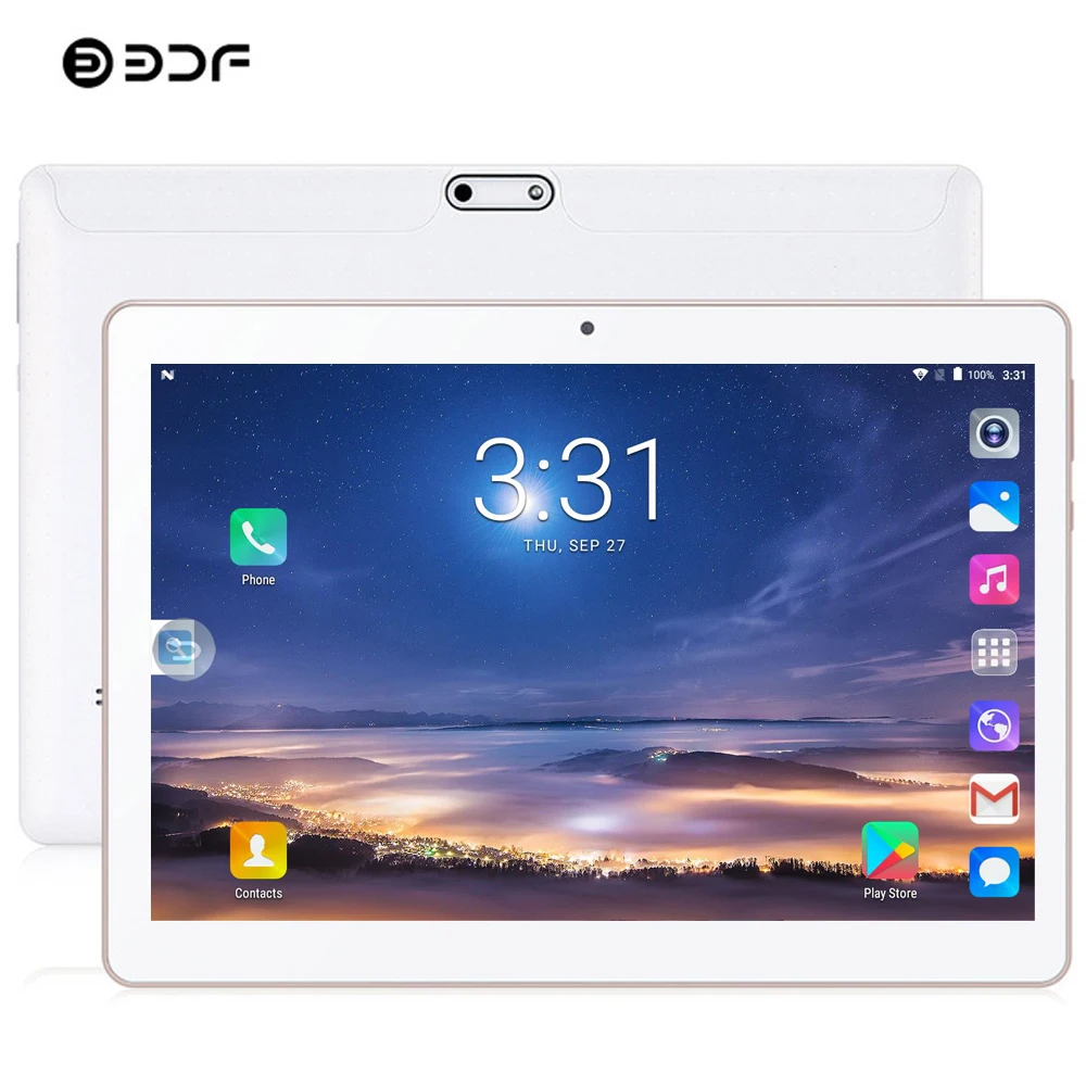 BDF 10 дюймов Двойная sim карта 3g телефон настольный ПК 1 Гб ram 32 rom Android 7 0 Tab 4/quad core Bluetooth