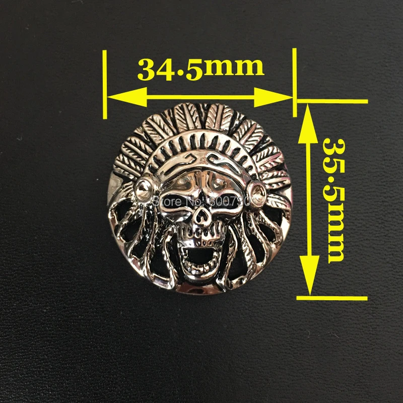 (KBM86) 10 шт. 1 3/8 дюйма (34 5 мм) главный Индеец Conchos Западный Конный инвентарь Tack Concho
